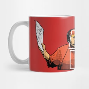 andy reid comic style Mug